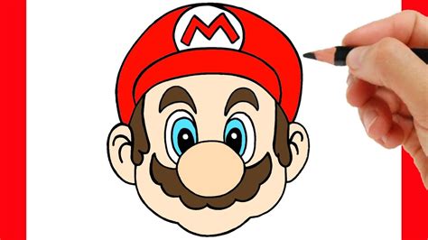 Como Dibujar A Mario Como Dibujar A Mario Bros Facil Paso A Paso A
