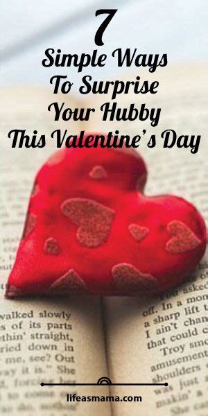This cute valentines day quotes under are extremely helpful in producing your presents special. 10 Simple Ways To Surprise Your Hubby This Valentine's Day ...