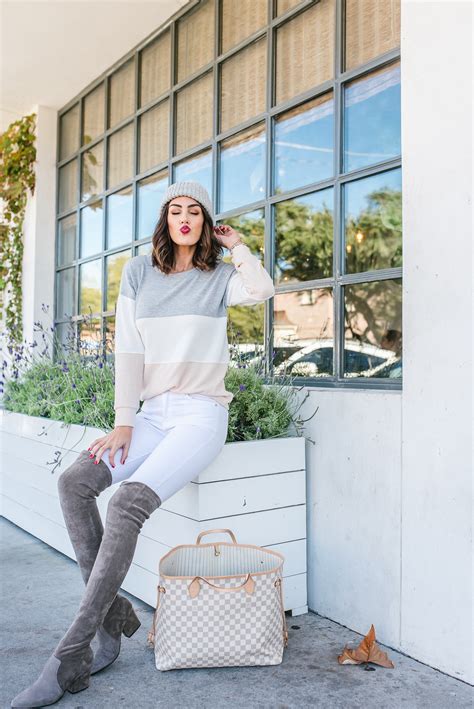 The Softest Pastel Color Block Sweater I Own STYLETHEGIRL