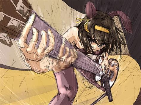 Suzumiya Haruhi The Melancholy Of Haruhi Suzumiya Anime Girls Guitar