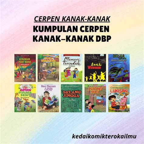 Koleksi Kumpulan Cerpen Kanak Kanak Dbp Buku Cerita Pendek Kanak Kanak