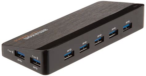 Weirdly, usb 3.0 hubs are few and far between. $34.99 -AmazonBasics 7 Port USB 3.0 Hub with 12V/3A power ...