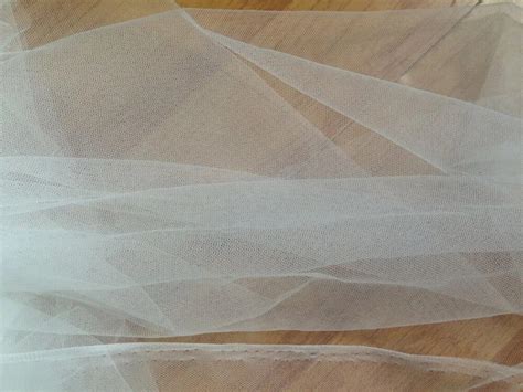 Buy 165cm Width 20meters Ivory Fine Mesh Tulle