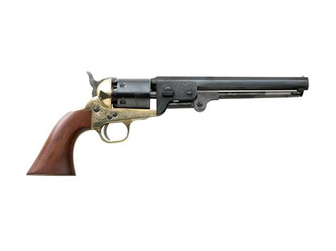 Pietta 1851 Navy Black Powder Revolver 44 Cal 75 Barrel Brass Frame