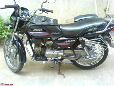 This will refresh your memory really nostalgic The "Splendid" Hero Honda Splendor - 12 years, one lakh KM ...