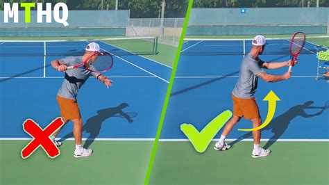 Stop Making This Mistake On Your Forehand Tennis Forehand Technique