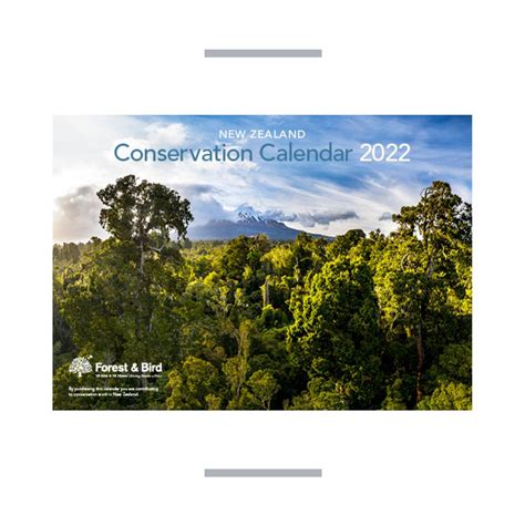 2022 Calendar Nz Conservation Petronellas Gallery And Bookstore