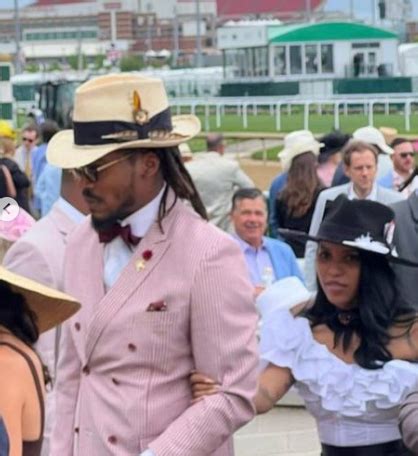 Cam Newton And New Girlfriend Jasmine Brown Attends Kentucky Derby In