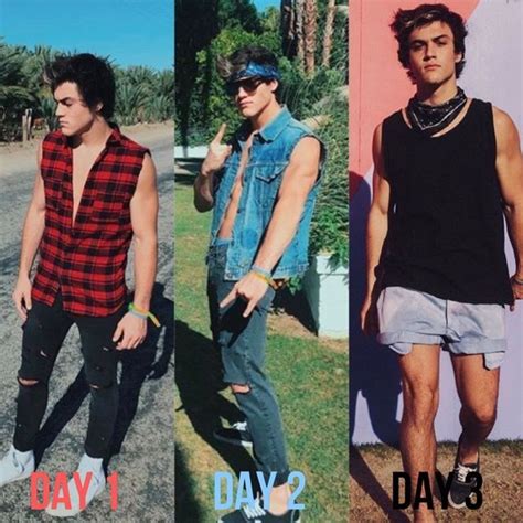 Pin By Madisyn On Dolan Twins Coachella Outfit Festival Outfit Coachella Dolan Twins