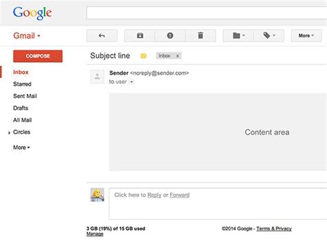 Gmail Ui Psd Template Freebiesbug