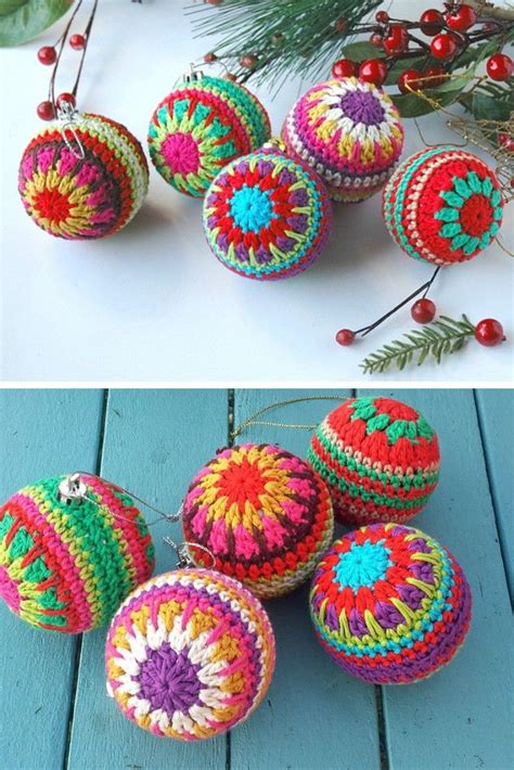 Crochet Christmas Decorations {Make some cute ornaments for your tree