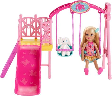 Amazon Barbie Sisters Chelsea Doll Swing Set Toys Games