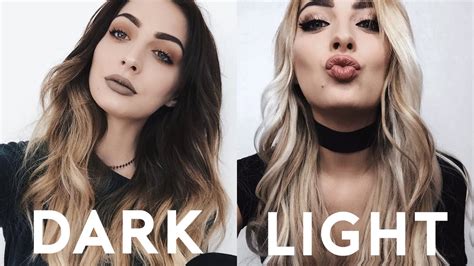 A spontaneous journey to platinum blonde hair (and every shade. Hair Transformation | Dark to Light - YouTube