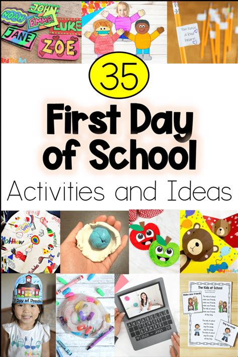 35 Best First Day Of School Ideas And Activities Classroom Or Home