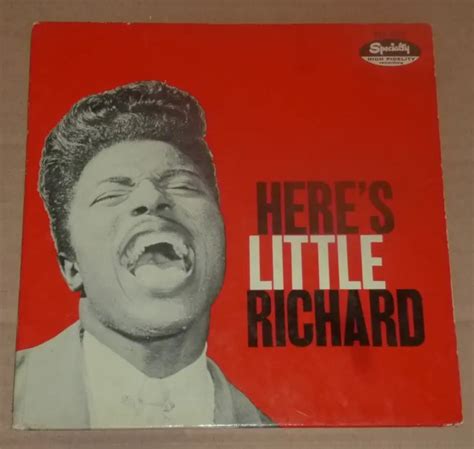 Little Richard Heres Sleeve Only Super Clean Sep 402 Us Pressing 1957