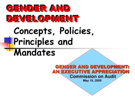 Ppt Gender And Development Powerpoint Presentation Free Download