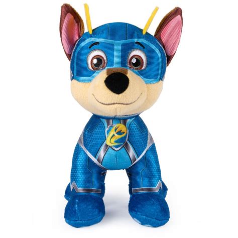 Paw Patrol 8 Inch Mighty Pups Super Paws Chase Plush Toys R Us Canada