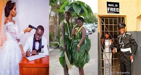 Top 14 Craziest Pre Wedding Pictures Of Nigerian Couples That Will Leave You In Shock Newsgist