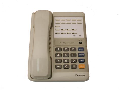 Panasonic Va 30920 6 Key Standard Telephone White Va 30920uk