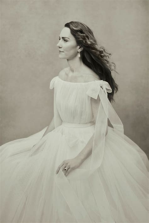 Kate Middleton Wears Alexander Mcqueen In Stunning New Portraits For
