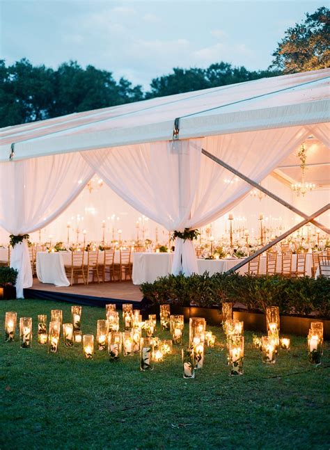 The Most Romantic Ways To Decorate Your Entire Wedding With Candles