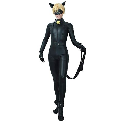 Miraculous Ladybug Cat Noir Cosplay Costume Free Shipping 4999