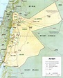 Jordan Map - Mapsof.Net