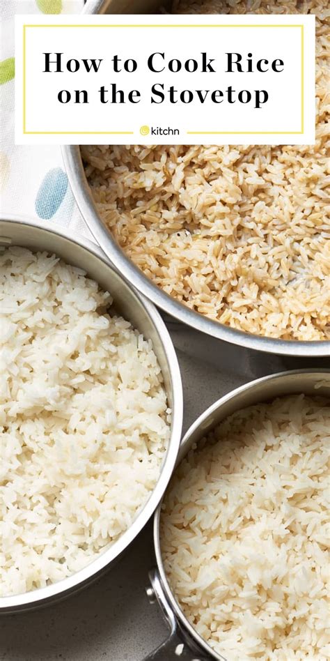 How To Cook Rice On The Stove Recipe How To Cook Rice Cooking