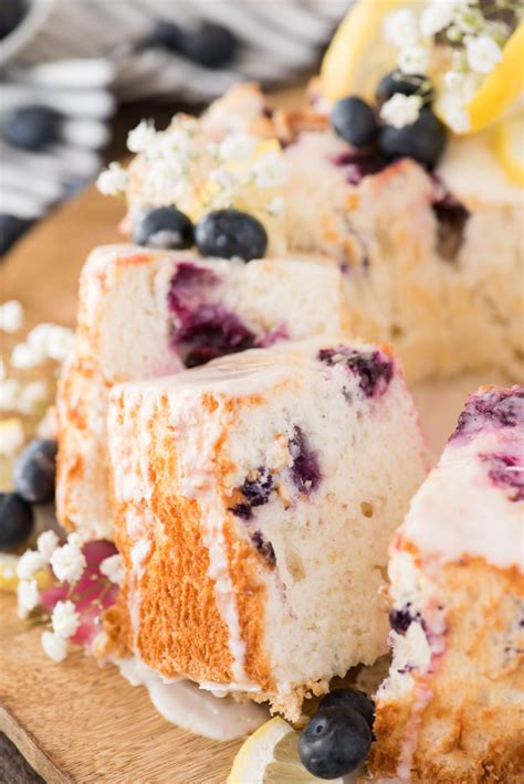 Sift cake flour and confectioners sugar together 5 times and set aside. This homemade angel food cake is bursting with lemon and ...