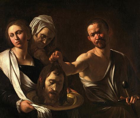 Salome Receives The Head Of John The Baptist 1609 1610 Painting By Caravaggio Pixels