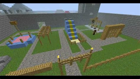 Minecraft Children Playground Park Hd Youtube