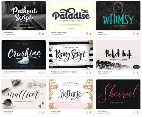 30 Beautiful Modern Script Fonts Typefaces For 2021