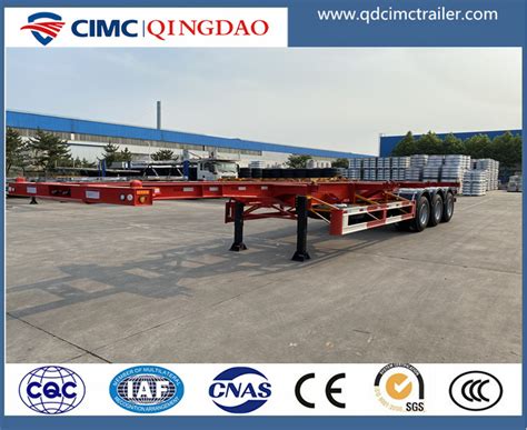 Container Truck Trailer Axles Skeletal Type Feet Container Trailer My XXX Hot Girl