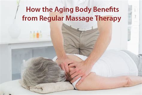 Health Tips From Eugene Wood Massage Therapist How The Aging Body