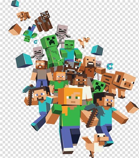 Use this list of minecraft svg files to create your own minecraft party supplies. Download High Quality minecraft logo clipart friendly character Transparent PNG Images - Art ...