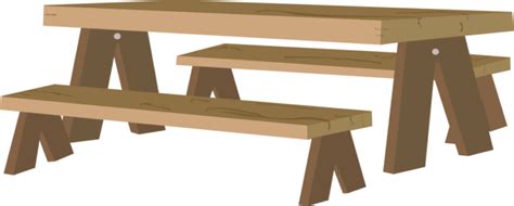 Picnic Table Clipart 17 Wikiclipart