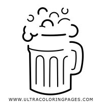 Copo De Cerveja Desenho Para Colorir Ultra Coloring Pages