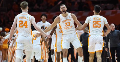 Watch Tennessee Basketball Players Celebrate Win Over Auburn On3