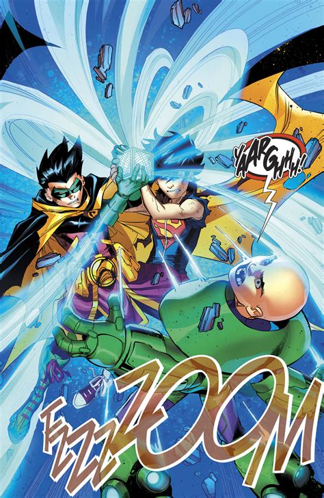 dc comics universe and adventures of the super sons 12 spoilers and review finale sees damian
