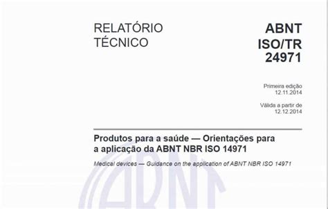 Normas técnicas ABNT ISO em PDF disponíveis para baixar grátis