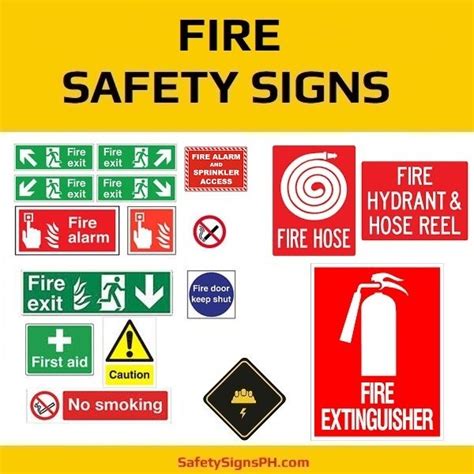 Reflective Aluminium Fire Safety Sign Board Thickness 5 10mm Rs 200
