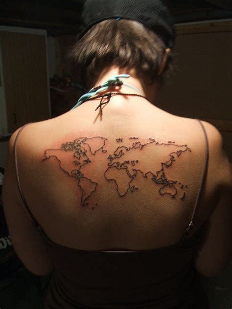 World Map By Babeholly On DeviantART Mapa Del Mundo Tatuajes Tatuajes De Mapa Arte