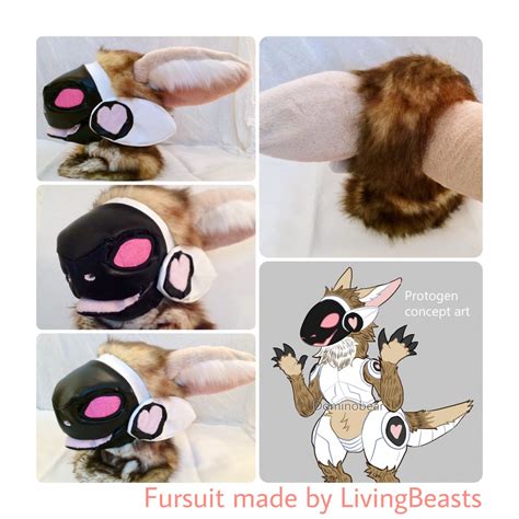 Protogen Fursuit Head Sold By Livingbeasts Fur Affinity Dot Net