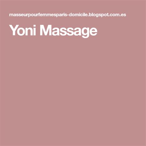 Yoni Massage Osteopatía Superacion Personal