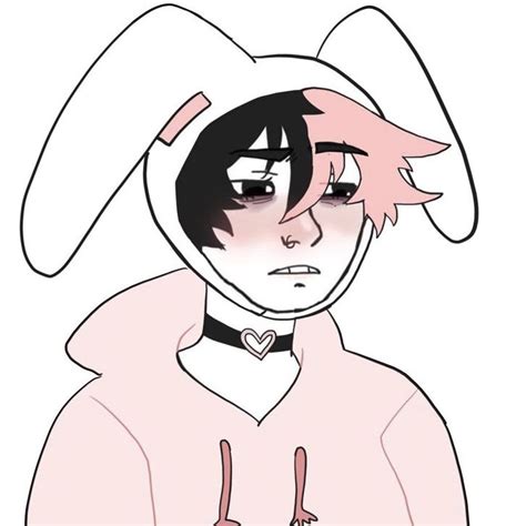 Doomer Bunny Boy Edit Cute Icons Cute Profile Pictures Anime