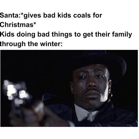 Santa Gives Bad Kids Coals For Christmas Kids Doing Bad Things To