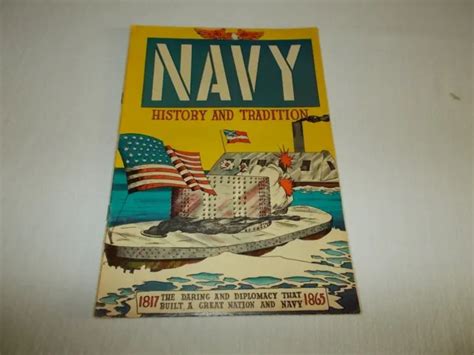 Navy History And Tradition 1817 1865 Comic Book 1959 Vg 300 Picclick