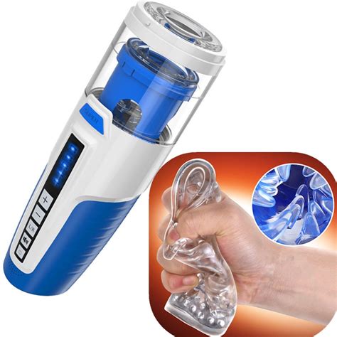 Models Automatic Thrusting Rotating Voice Masturbation Cup Strong Piston Rechargeable Male