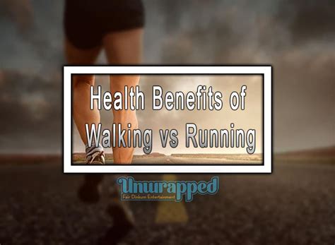 Health Benefits Of Walking Vs Running