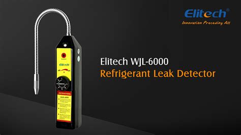 Elitech Wjl 6000 Freon Leak Detector Halogen Leak Detector Refrigerant
